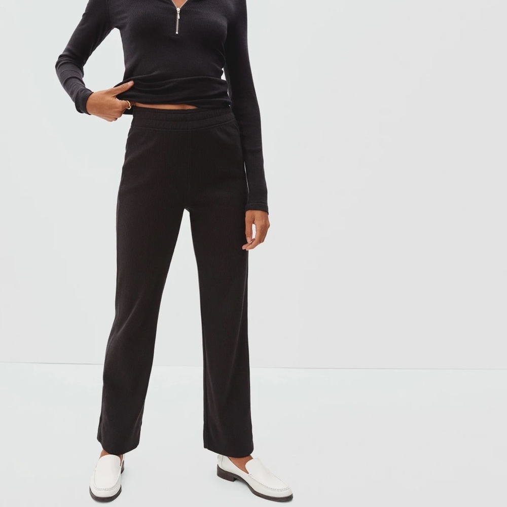 Everlane The Ribbed Flare Pant *NEW*